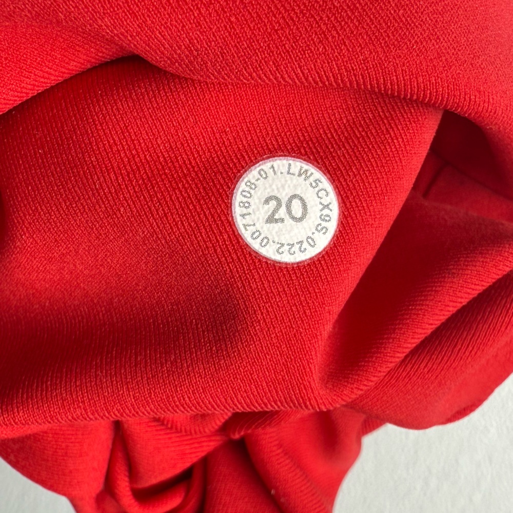 Lululemon Swift Speed High-Rise Tight 28" Dark Red‎ (First Release) Size 20 - Picture 10 of 13